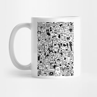 Christmas Doodle Mug